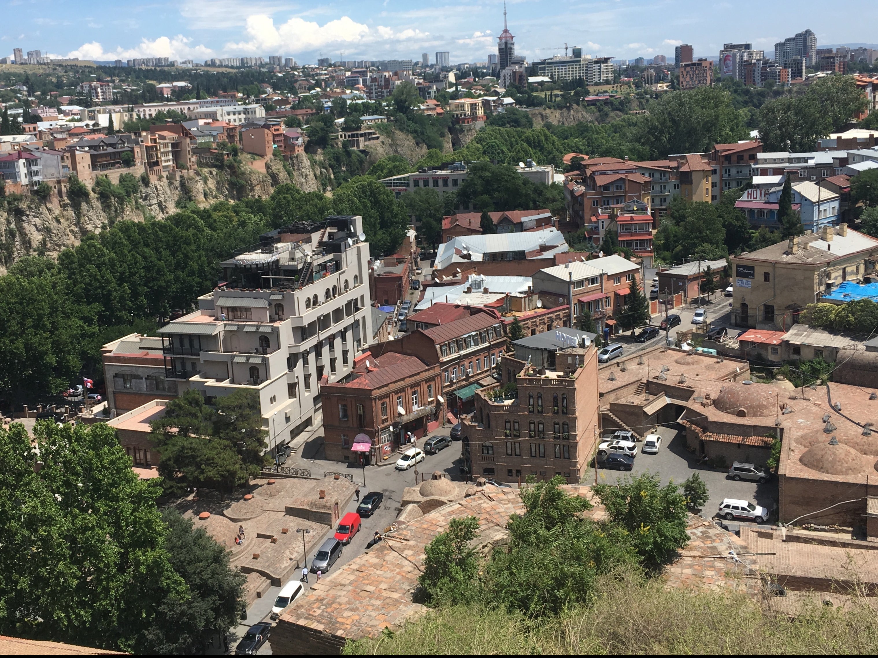 Capital view: Tbilisi in Georgia