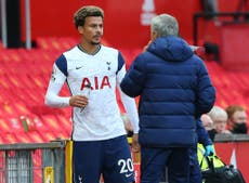 Jose Mourinho holds ‘good conversation’ with Dele Alli with Tottenham midfielder motivated to return