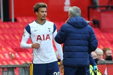 Jose Mourinho holds ‘good conversation’ with Dele Alli with Tottenham midfielder motivated to return