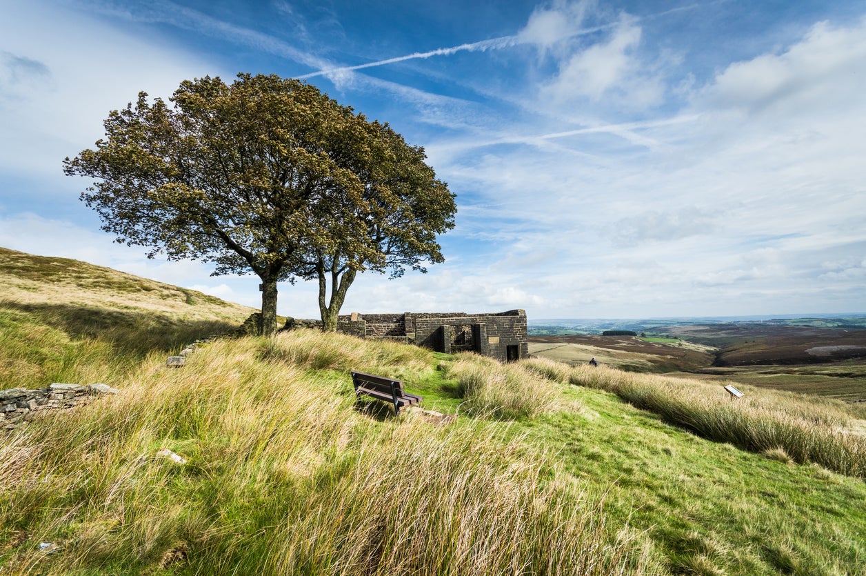 Top Withens on the moors