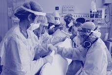 ‘Like going to war’: Life and death on a Covid intensive care ward