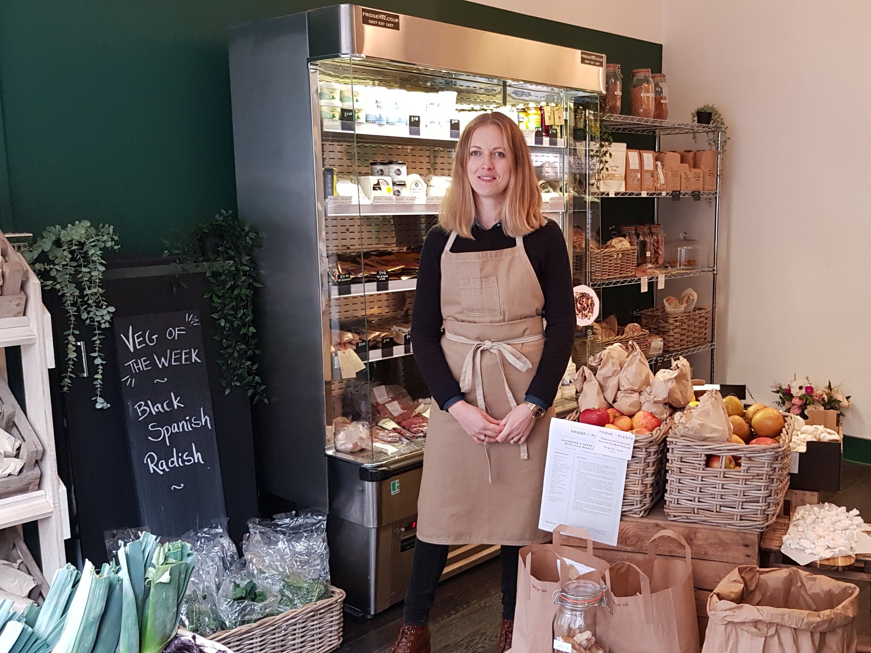 Julia Kirby-Smith started Fridge of Plenty during the UK’s second lockdown