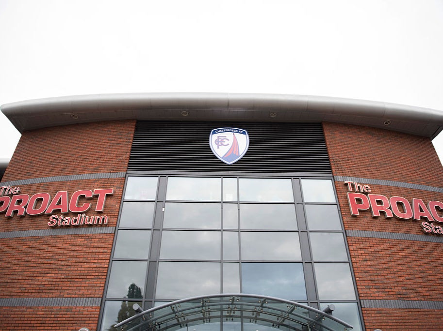 Three players and three staff members at Chesterfield received vaccinations