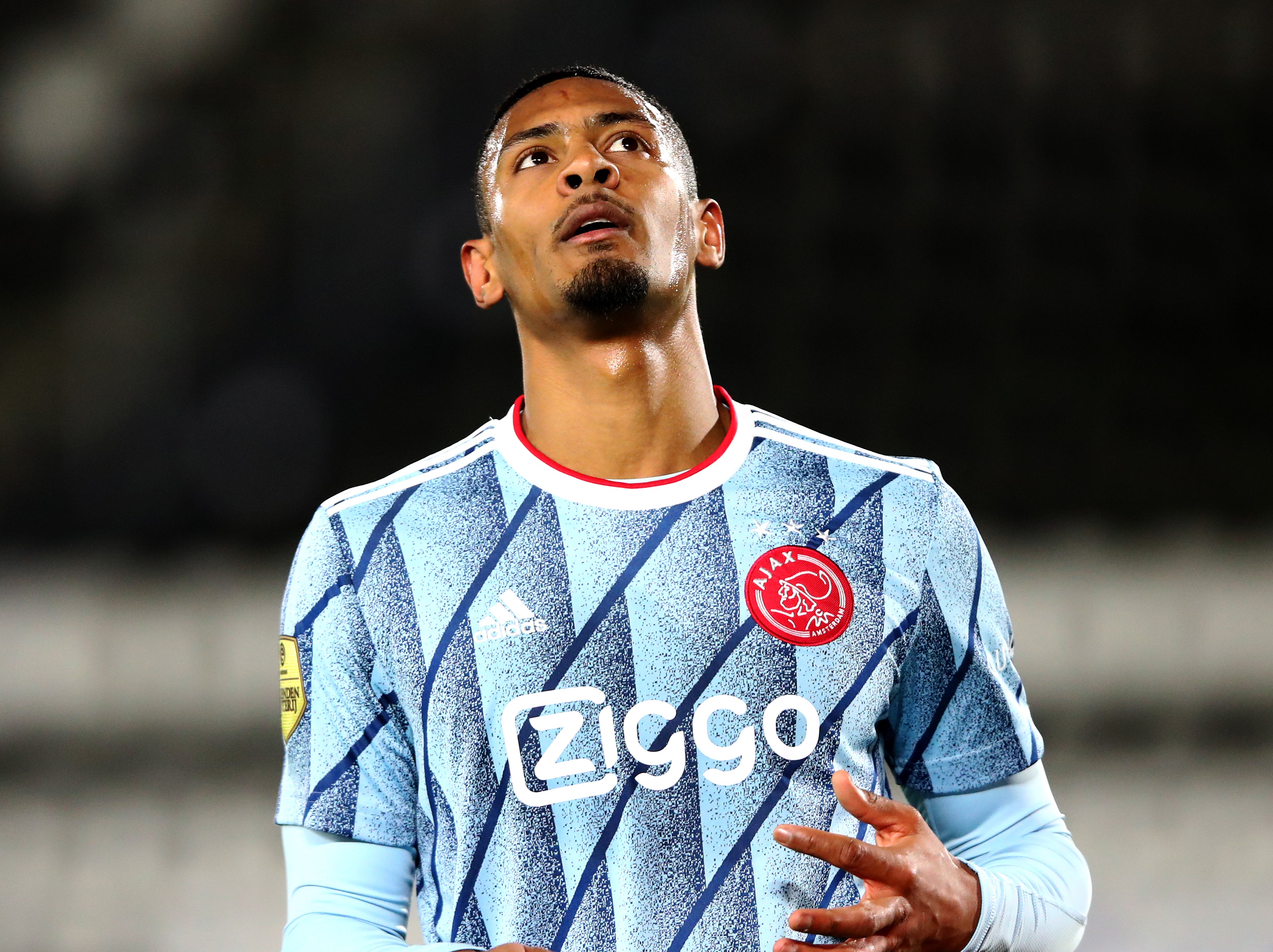 Ajax striker Sebastien Haller