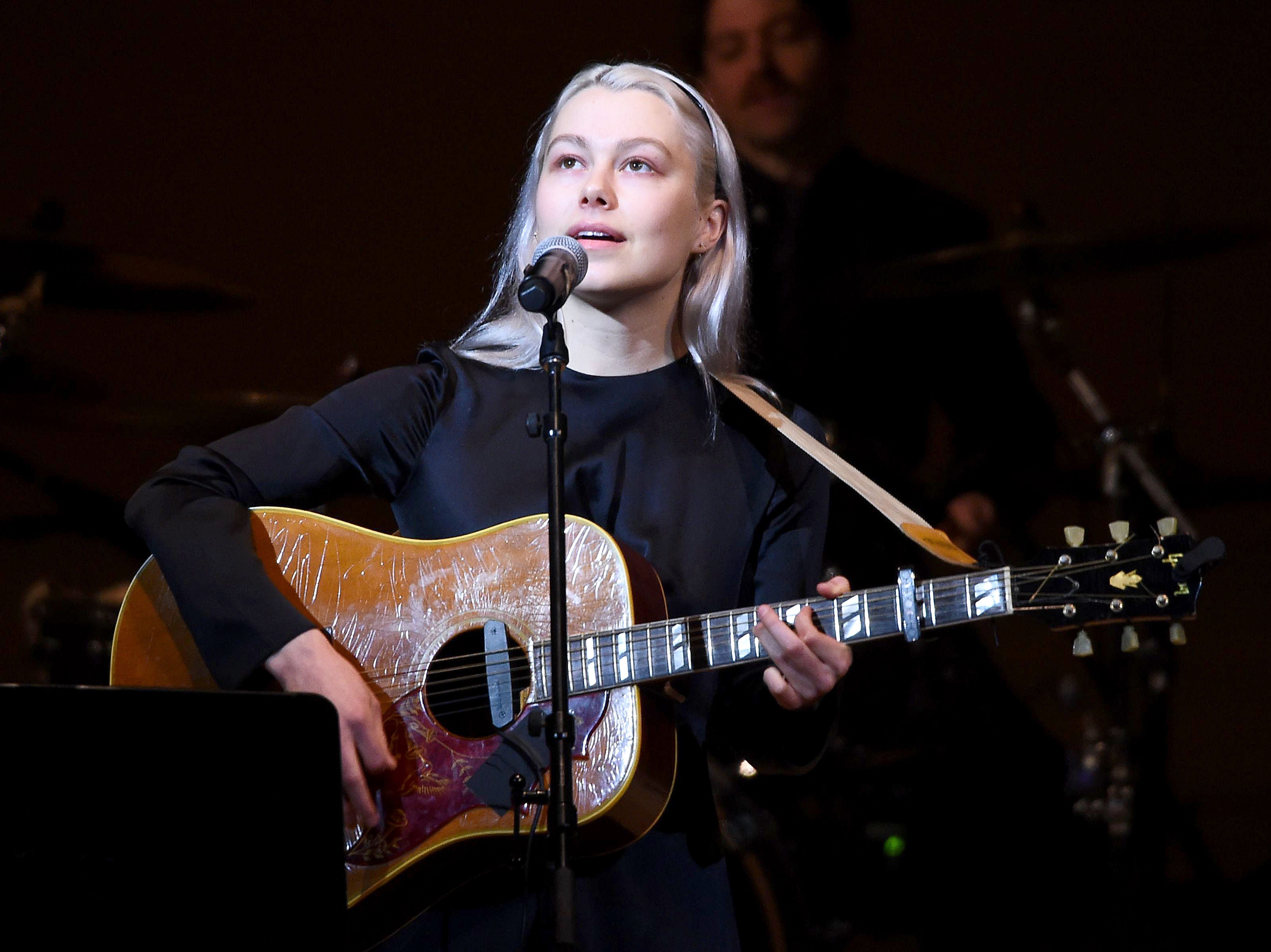 Phoebe Bridgers perform during the 33nd Annual Tibet House US Benefit Concert & Gala on 26 February 2020 in New York City