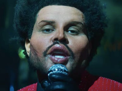 The Weeknd, in character, revealed what was under his bandages for ‘Save Your Tears’ music video