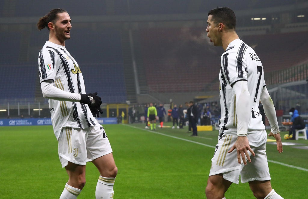 Juventus celebrate