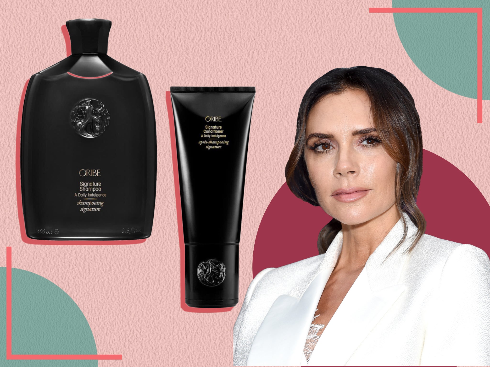 Luxury haircare brand Oribe is behind the star’s shiny locks