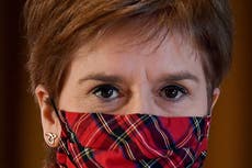 What time is Nicola Sturgeon speaking and why is she facing calls to quit?
