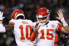 Tyreek Hill ‘fired up’ to see best version of Patrick Mahomes for Kansas City Chiefs at Super Bowl