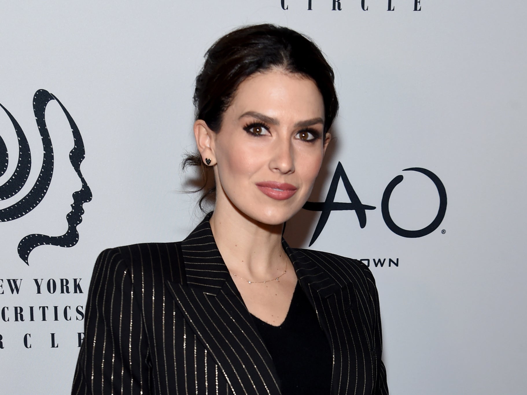 Hilaria Baldwin attends the 2019 New York Film Critics Circle Awards at TAO Downtown on 7 January 2020 in New York City