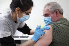 Covid news — live: ‘Still early days’ to plan lockdown end, Johnson warns after reports pubs could reopen in May