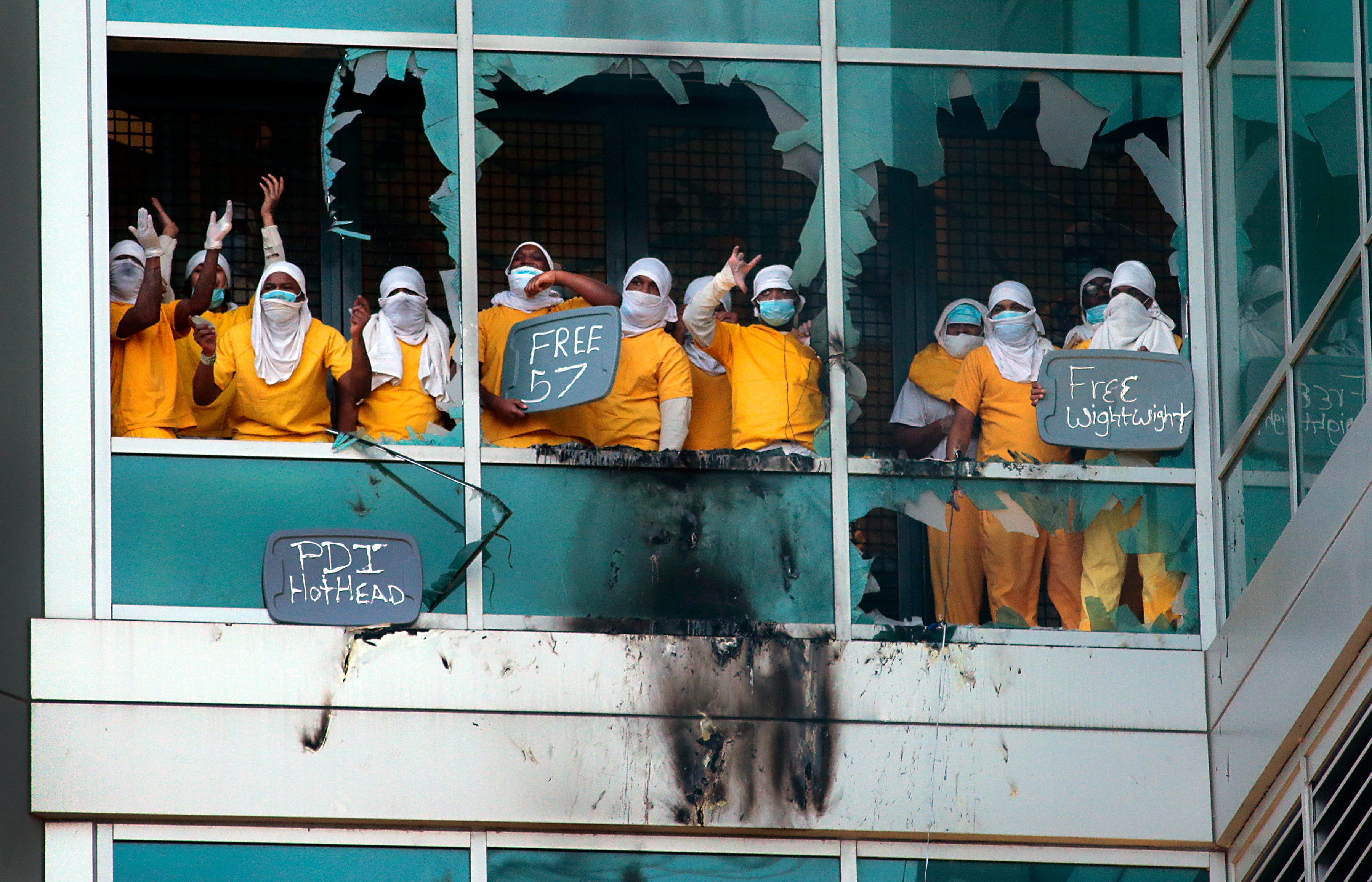 St Louis Prison Disturbance