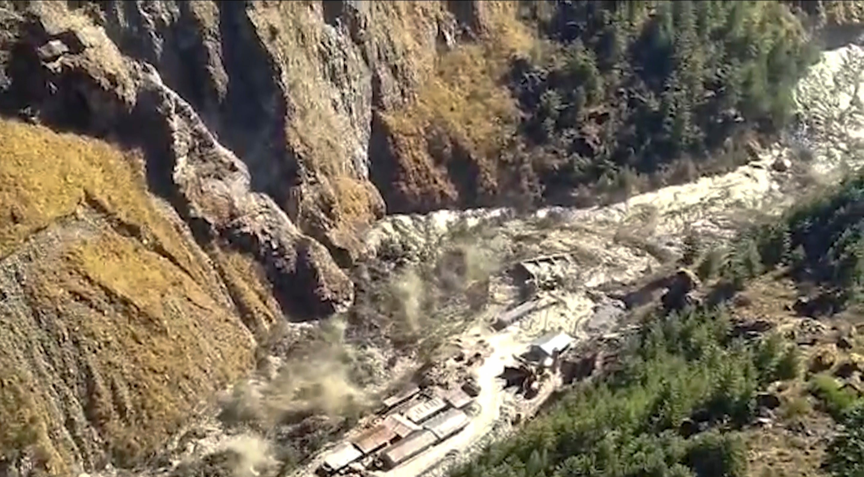 India Glacier Flooding