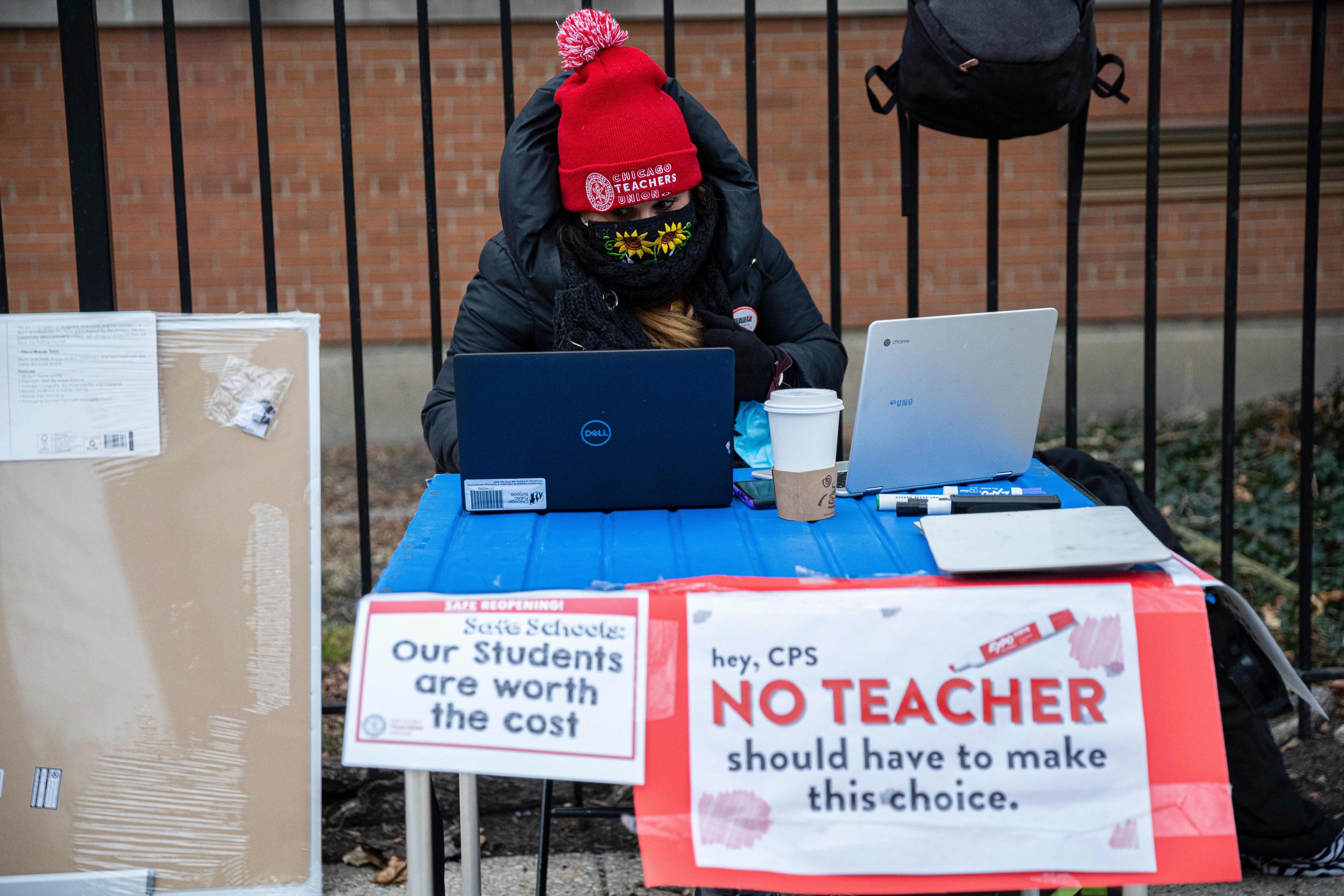 Virus Outbreak Chicago Schools