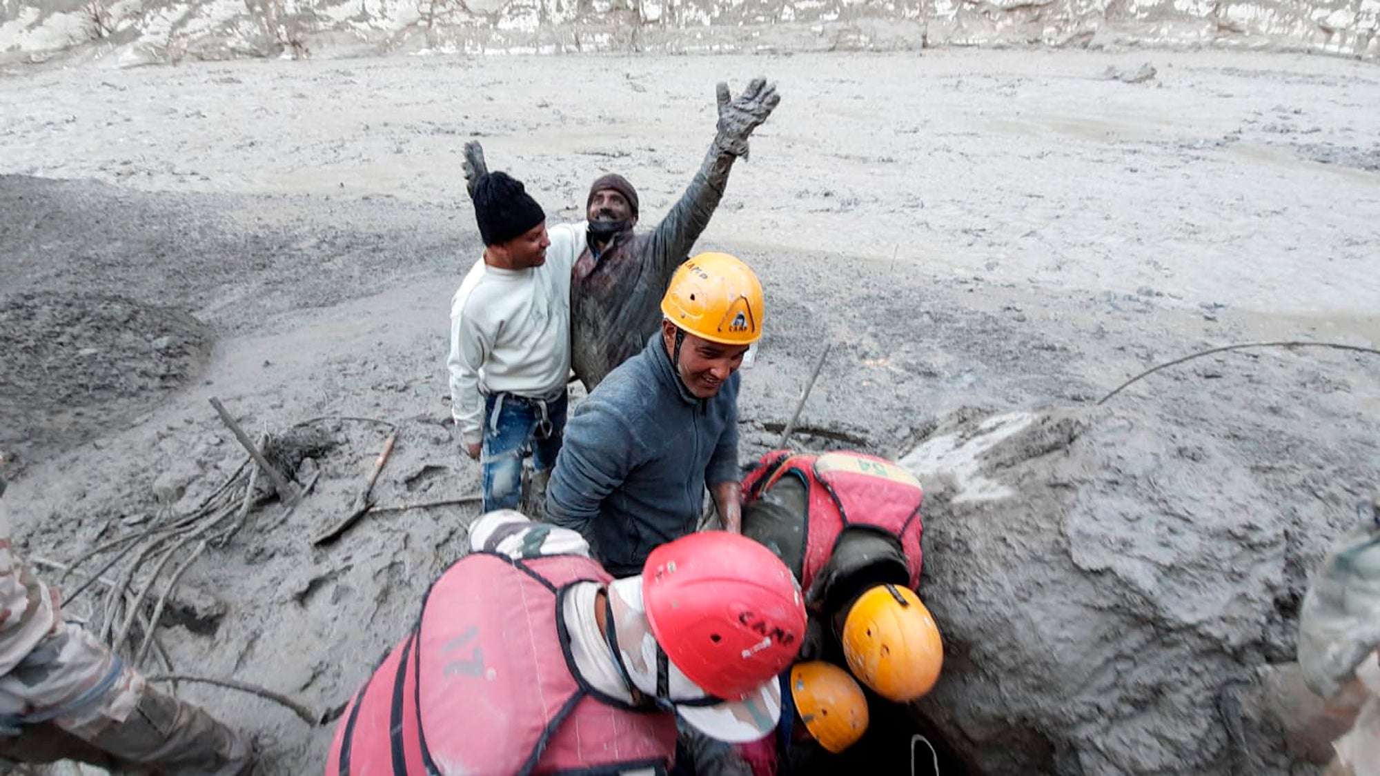 APTOPIX India Glacier Flooding