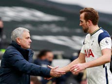 Tottenham ‘depend a lot’ on ‘best in the world’ Harry Kane, admits Jose Mourinho