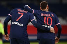 Kylian Mbappe says Neymar contract renewal will see him ‘write the history’ of PSG