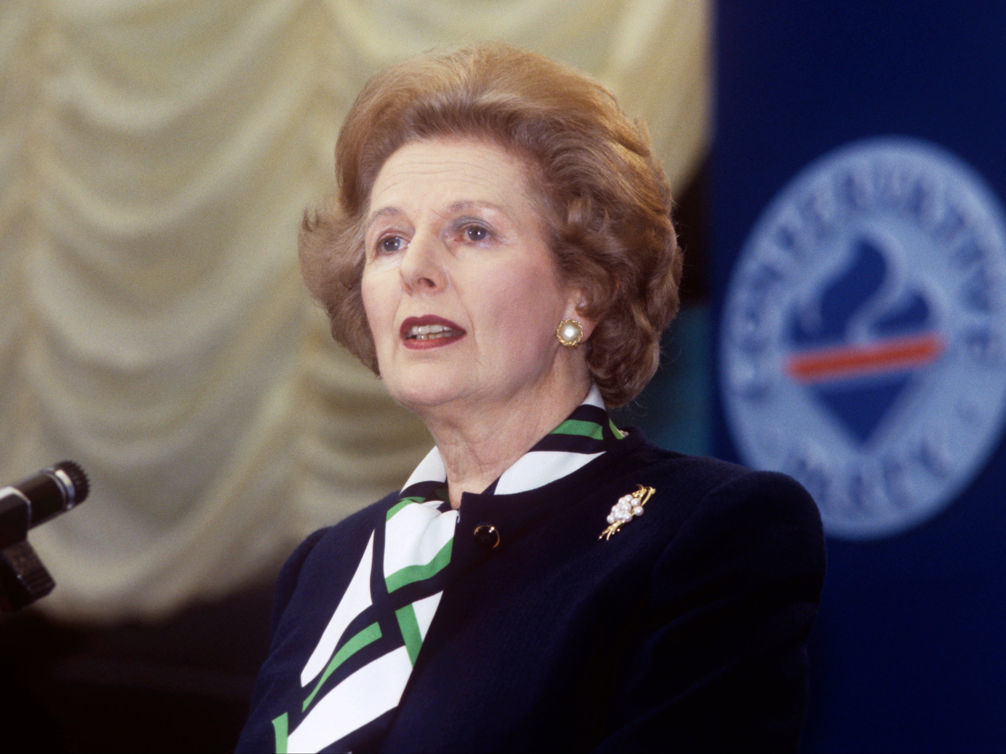 Margaret Thatcher in 1987