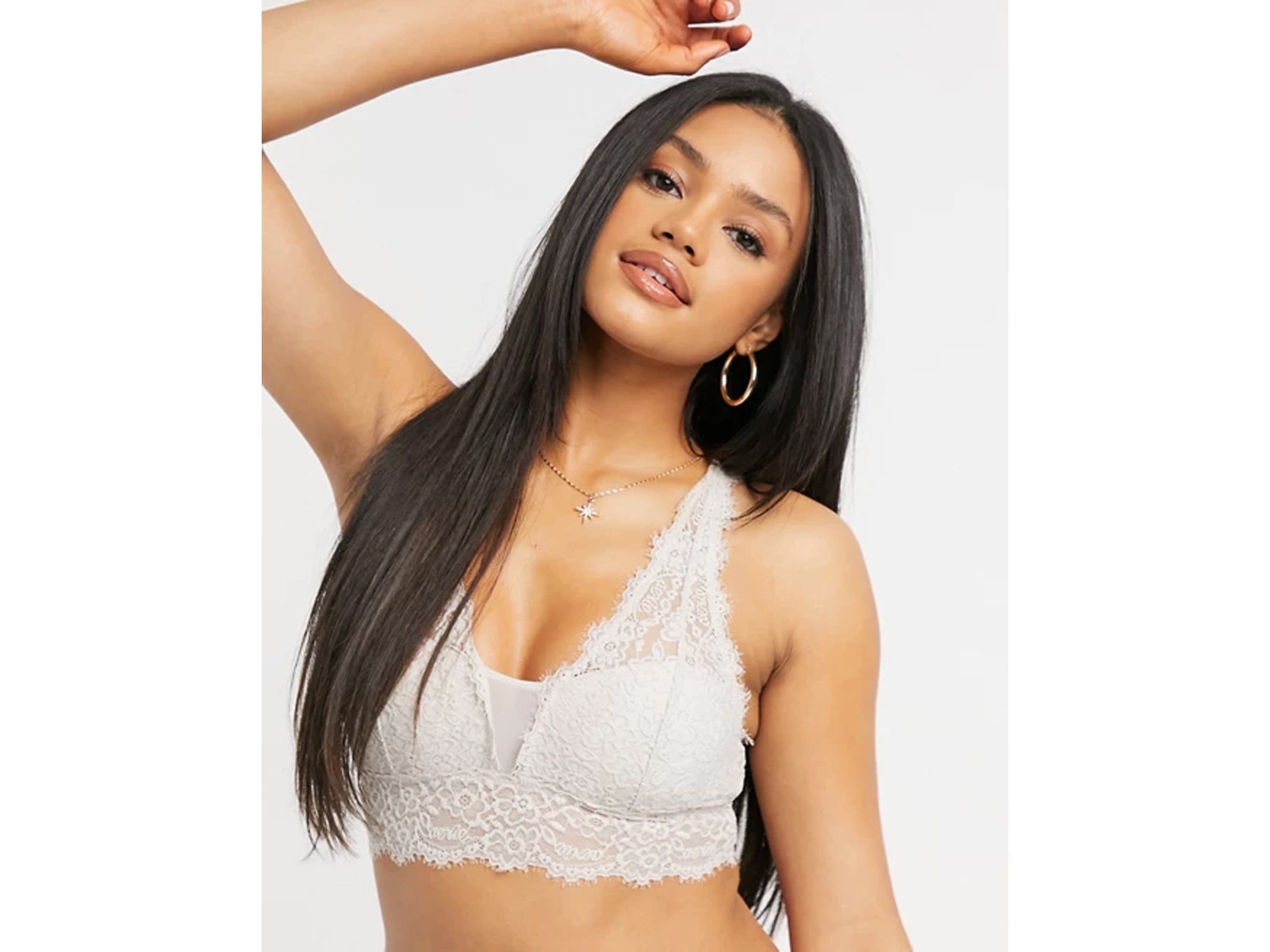 Aerie romantic plunge bralette with removable padding in satin.jpg