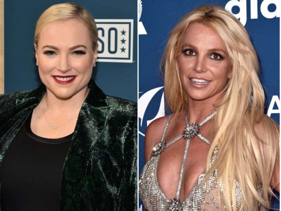 Meghan McCain voices support for Britney Spears and blasts Justin Timberlake