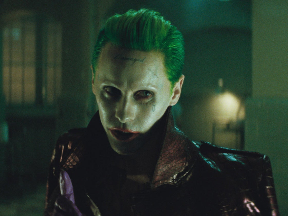 Jared Leto as The Joker in Suicide Squad