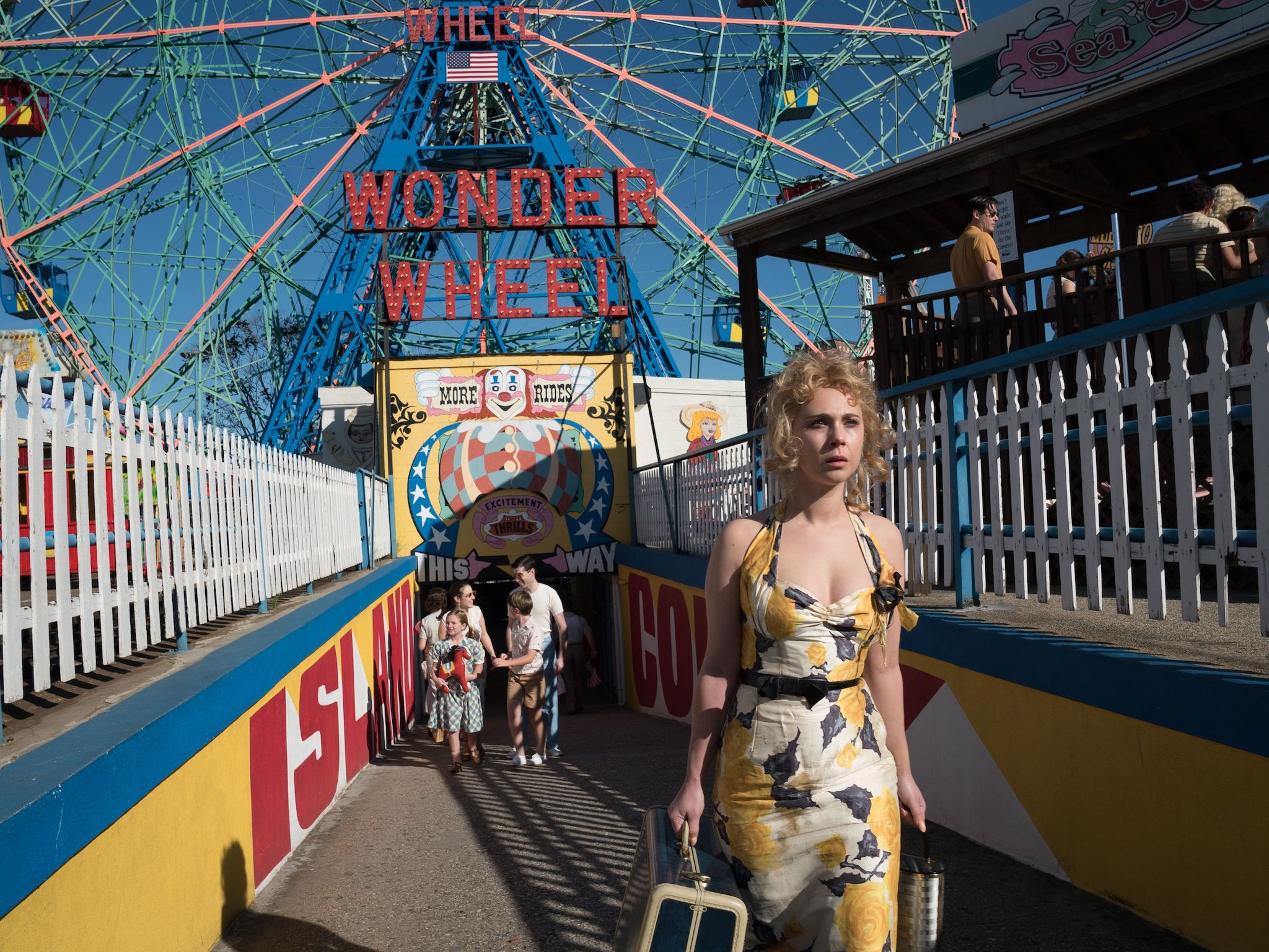 Temple stars in Woody Allen's 2017 film 'Wonder Wheel'