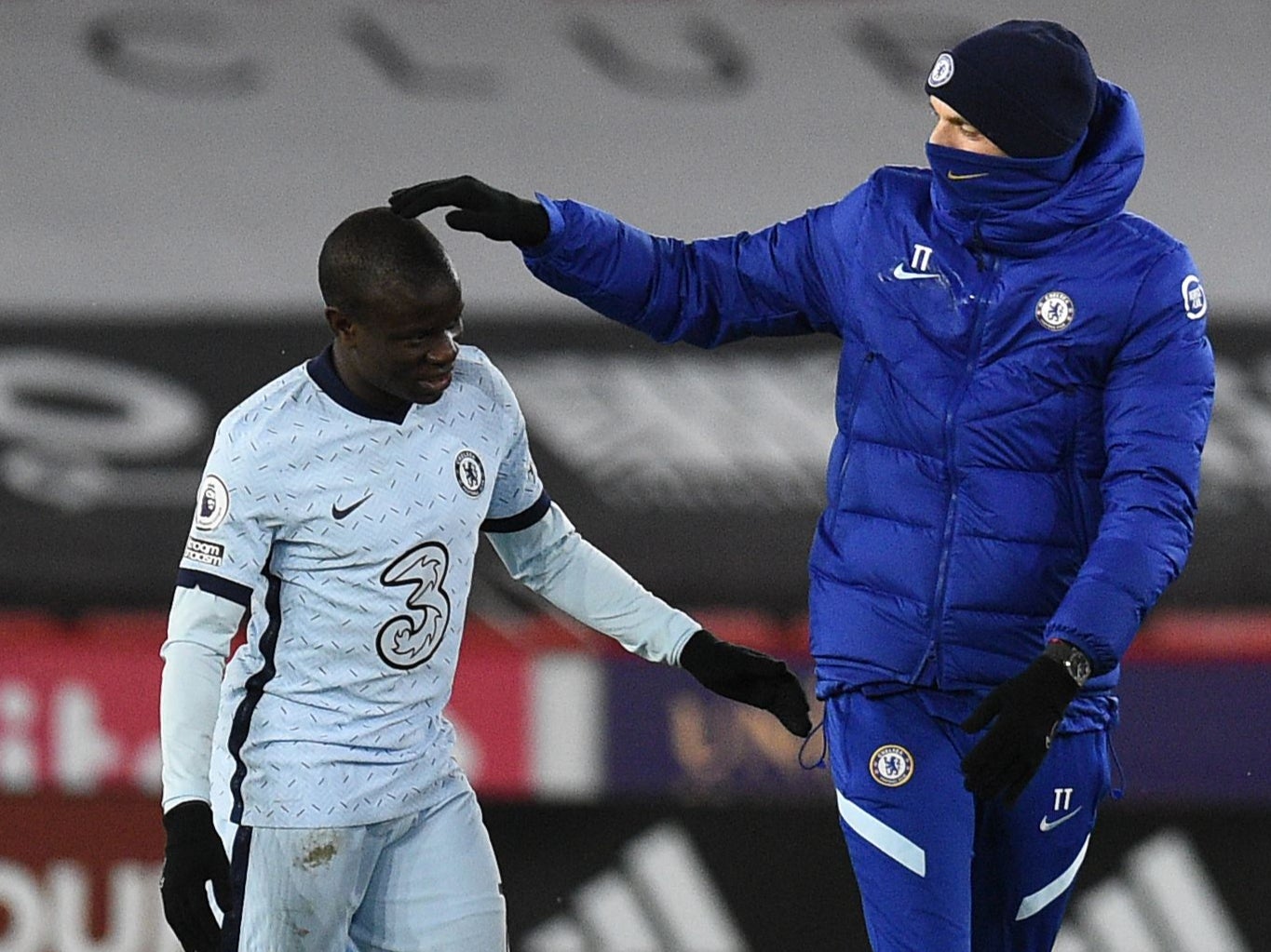 N’Golo Kante and Thomas Tuchel