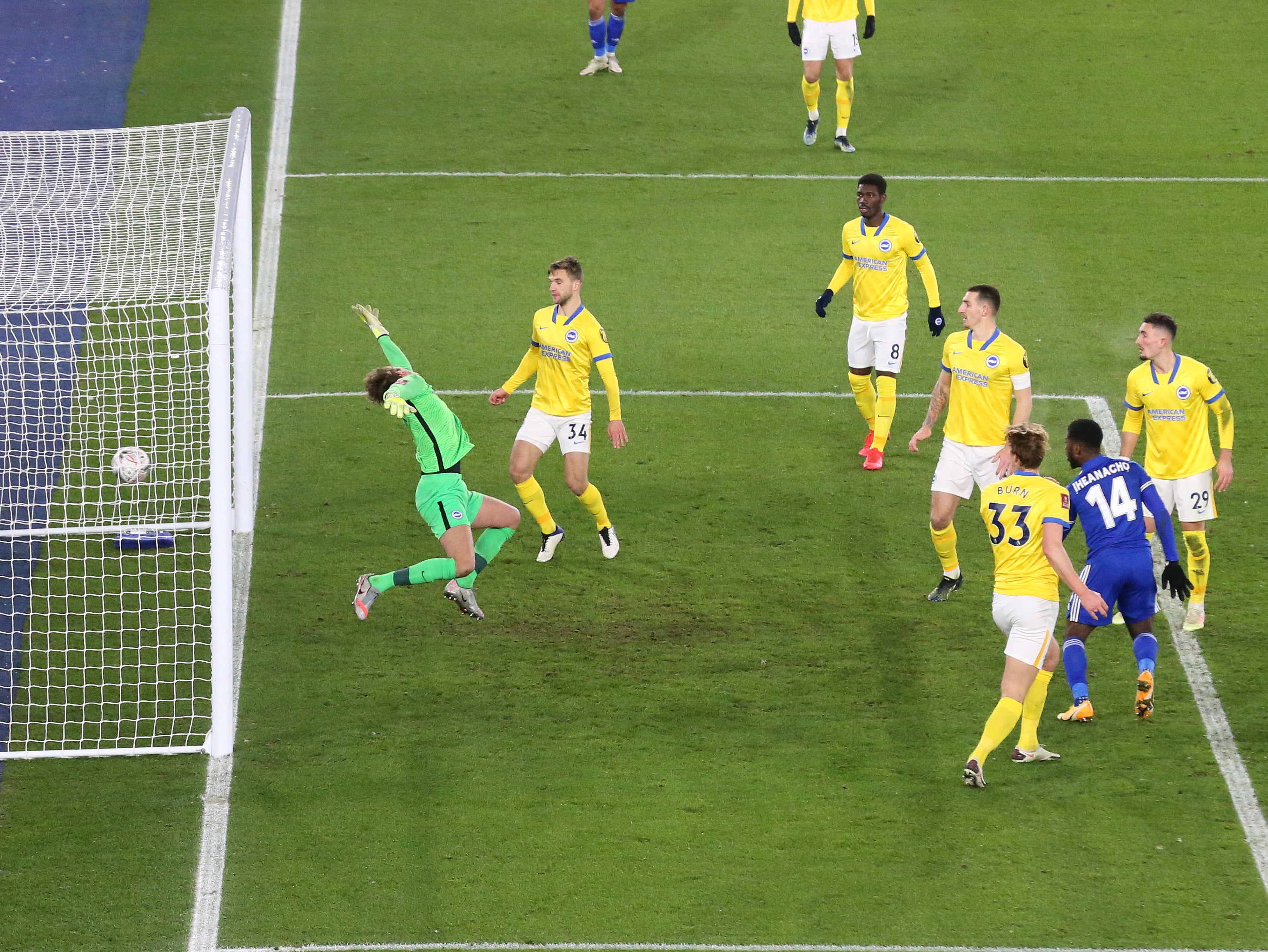 Kelechi Iheanacho scored the winner in stoppage time of the second half