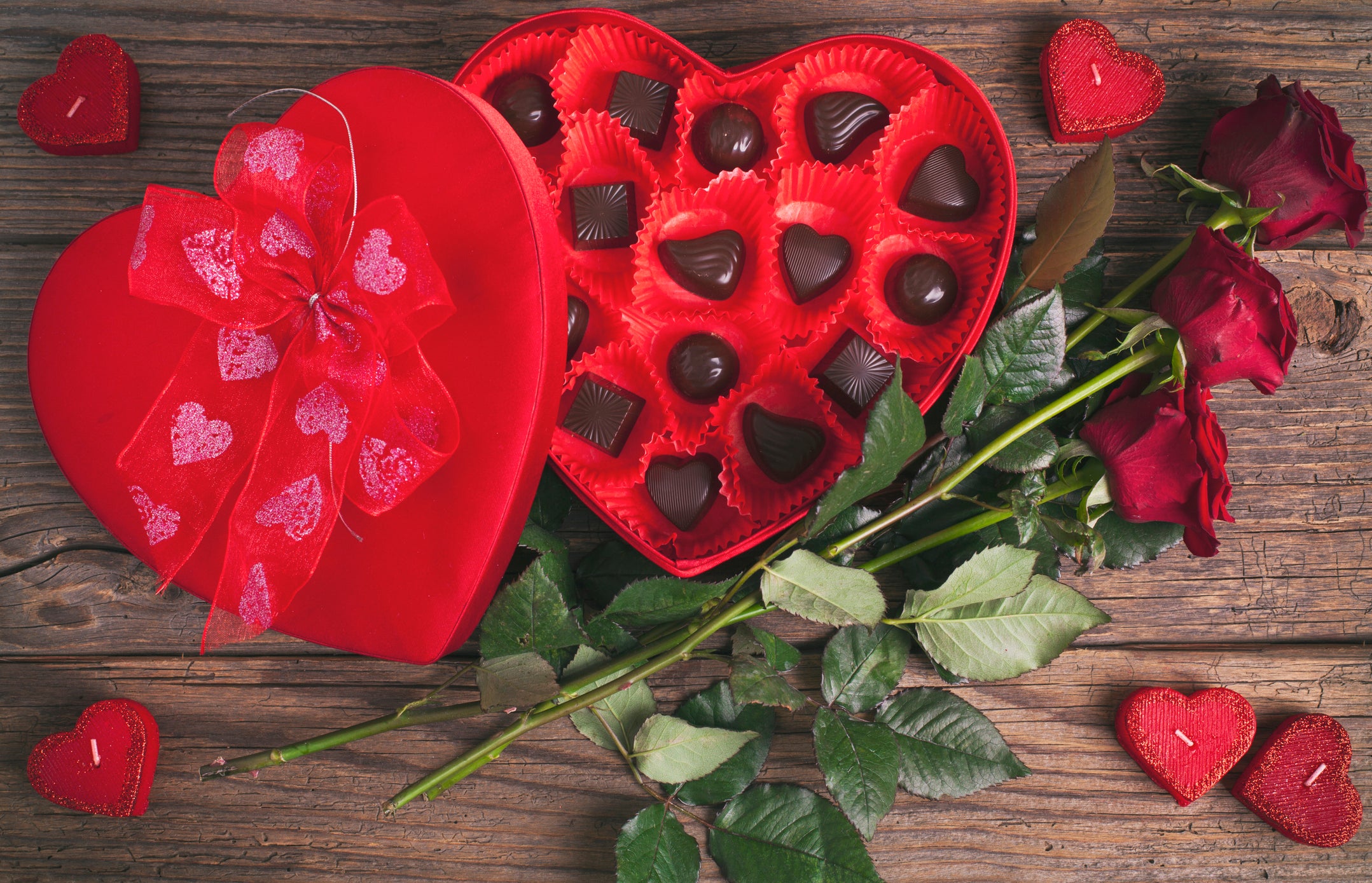 Hunting for chocolate hearts is now a Gore family tradition