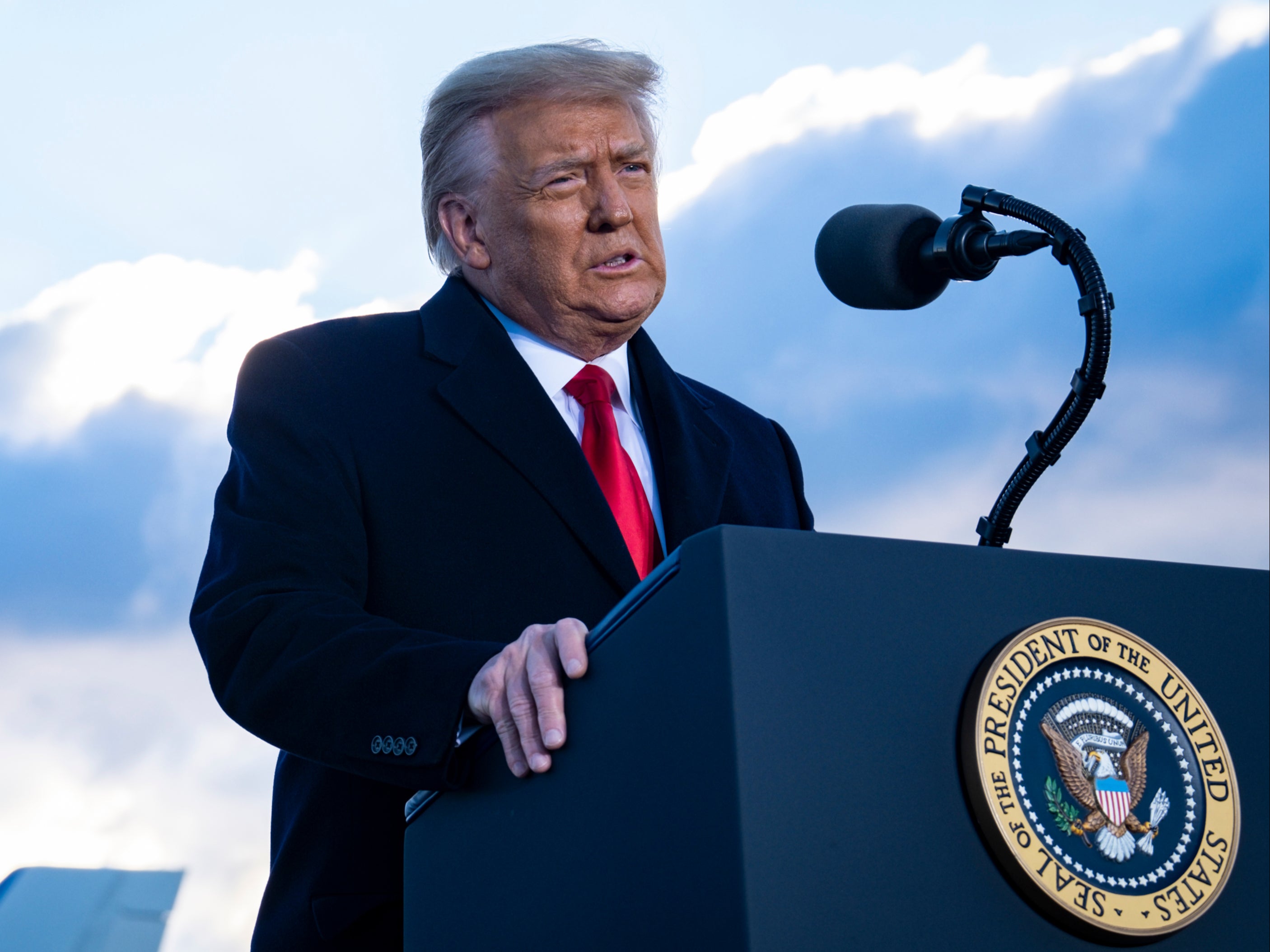 Trump has shown no remorse for Capitol riot, report says