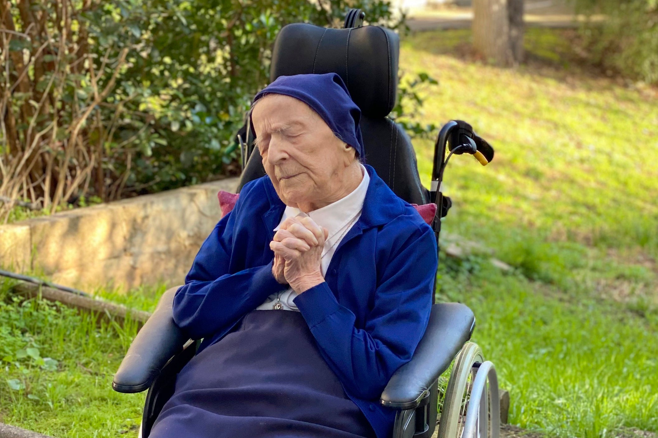 Virus Outbreak France Oldest Survivor