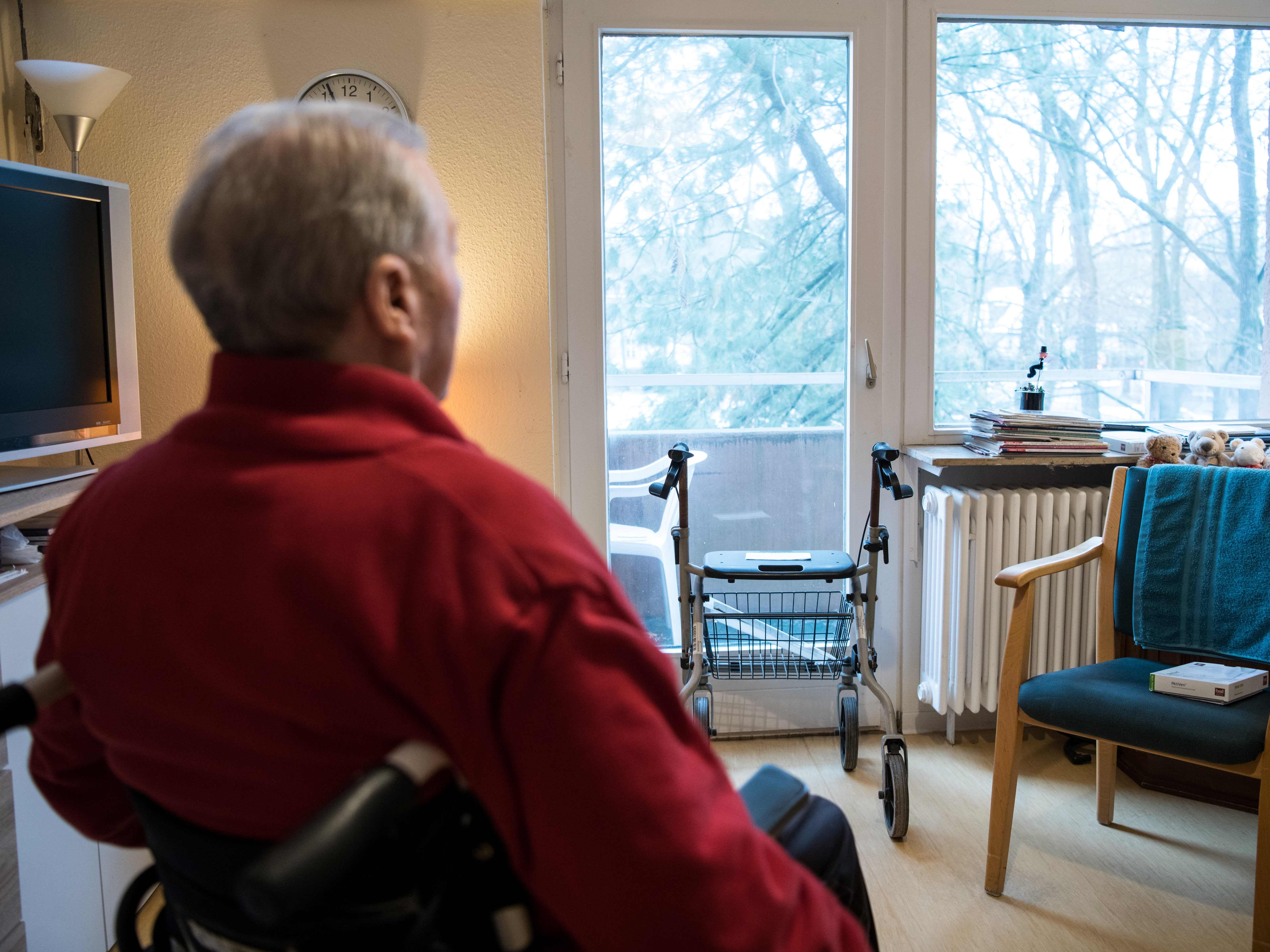 Nursing home resident during Covid pandemic