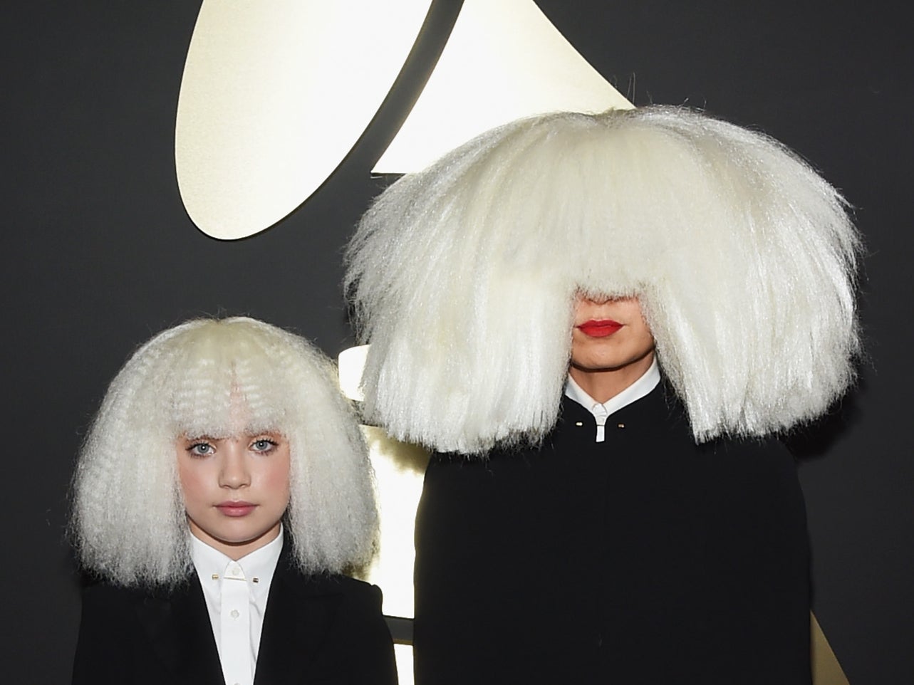 Maddie Ziegler with Sia in 2015