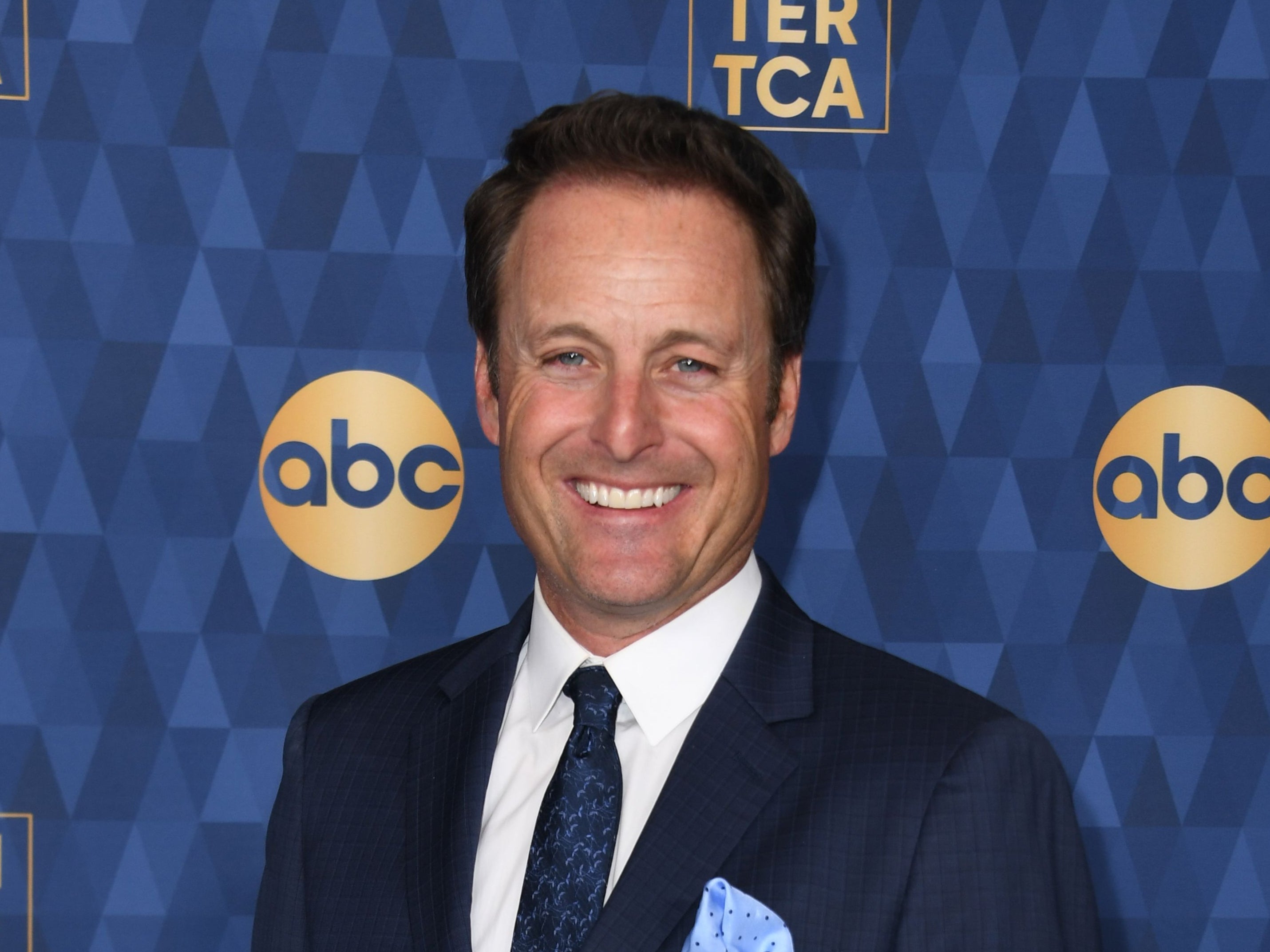 Chris Harrison at a press tour on 8 January 2020 in Pasadena, California