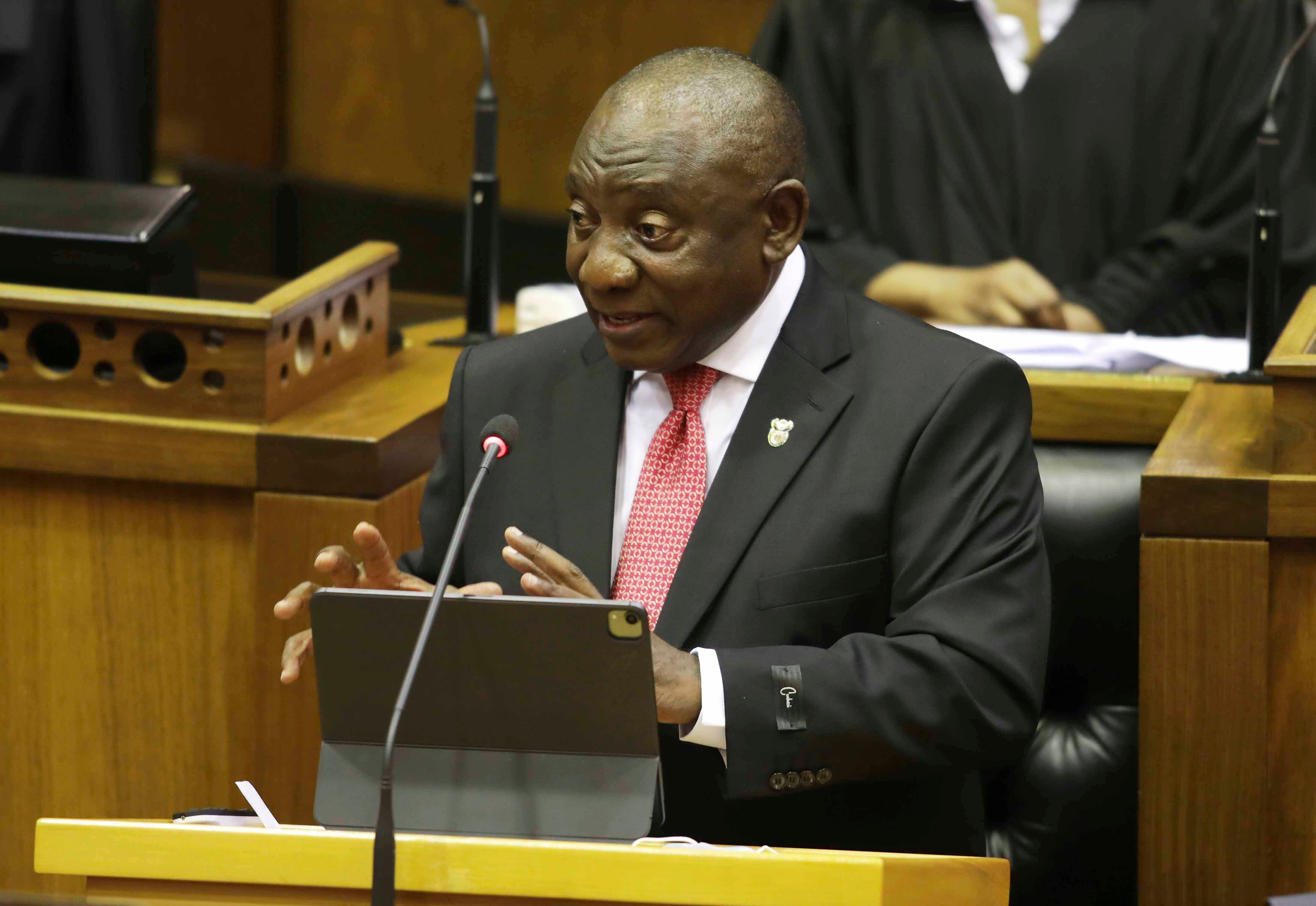 South Africa Ramaphosa Address