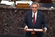 Trump's free speech impeachment defense open to dispute