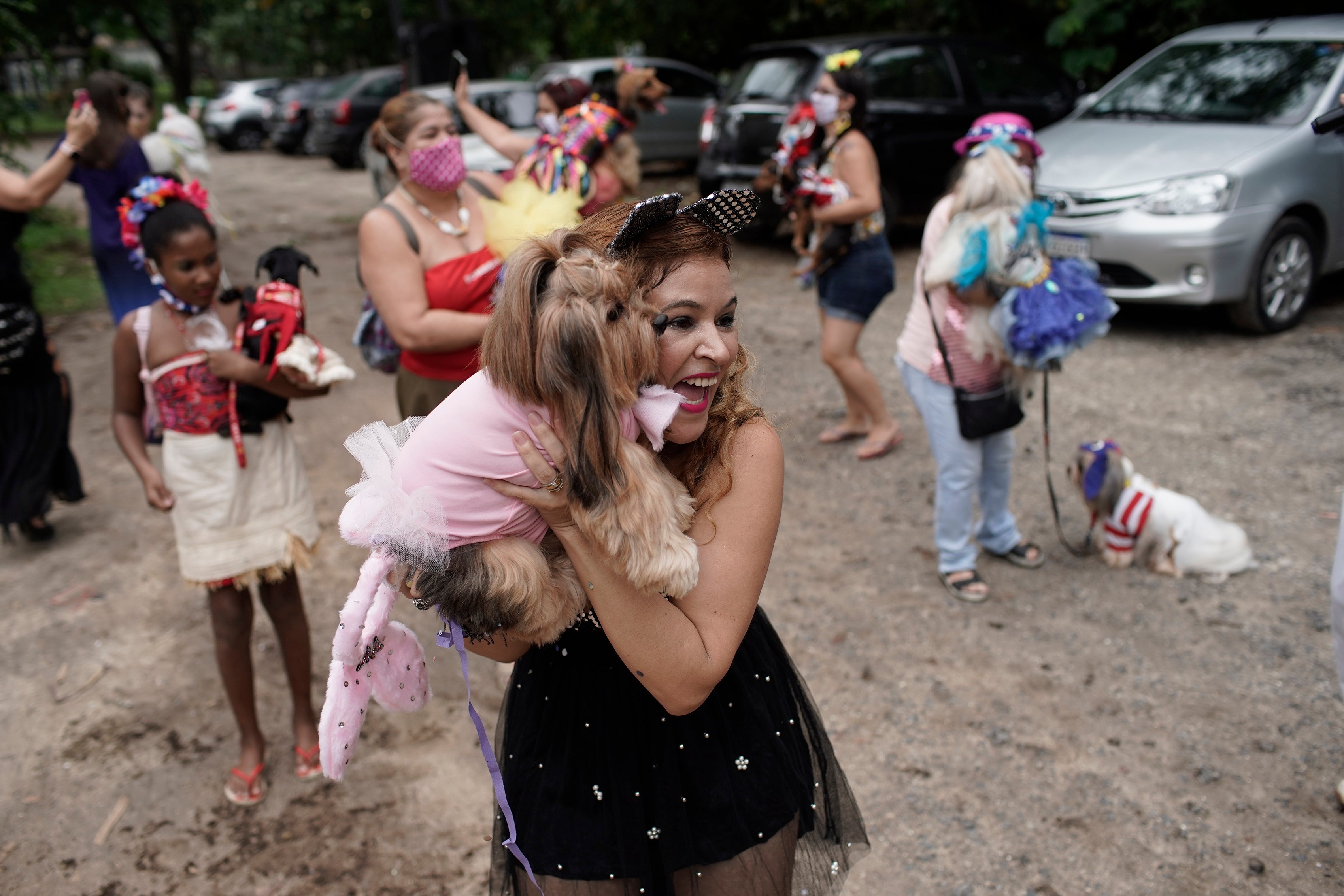 Virus Outbreak Brazil Carnival