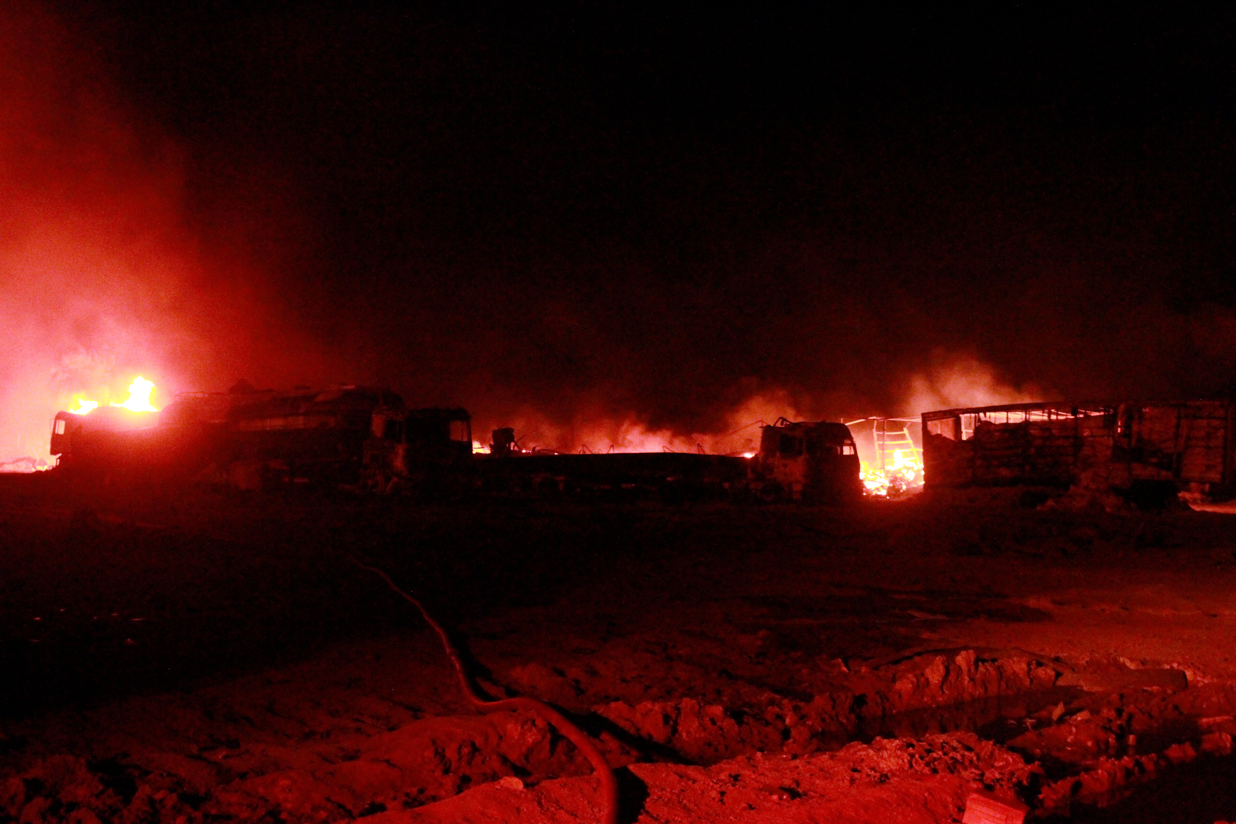 Afghanistan Iran Border Explosion