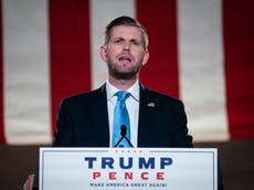 Eric Trump blames ‘Biden policies’ for Texas freeze in bizarre interview