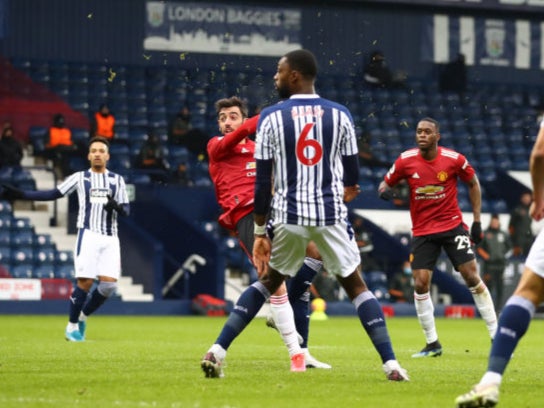 Bruno Fernandes equalises for Manchester United