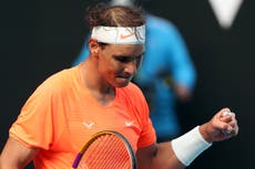 Australian Open 2021: Rafael Nadal sees off Fabio Fognini for spot in quarter-finals