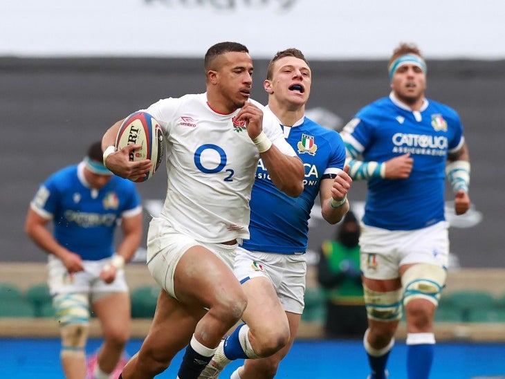 England winger Anthony Watson