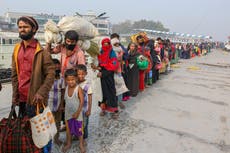 Bangladesh sends more Rohingya refugees to new island 