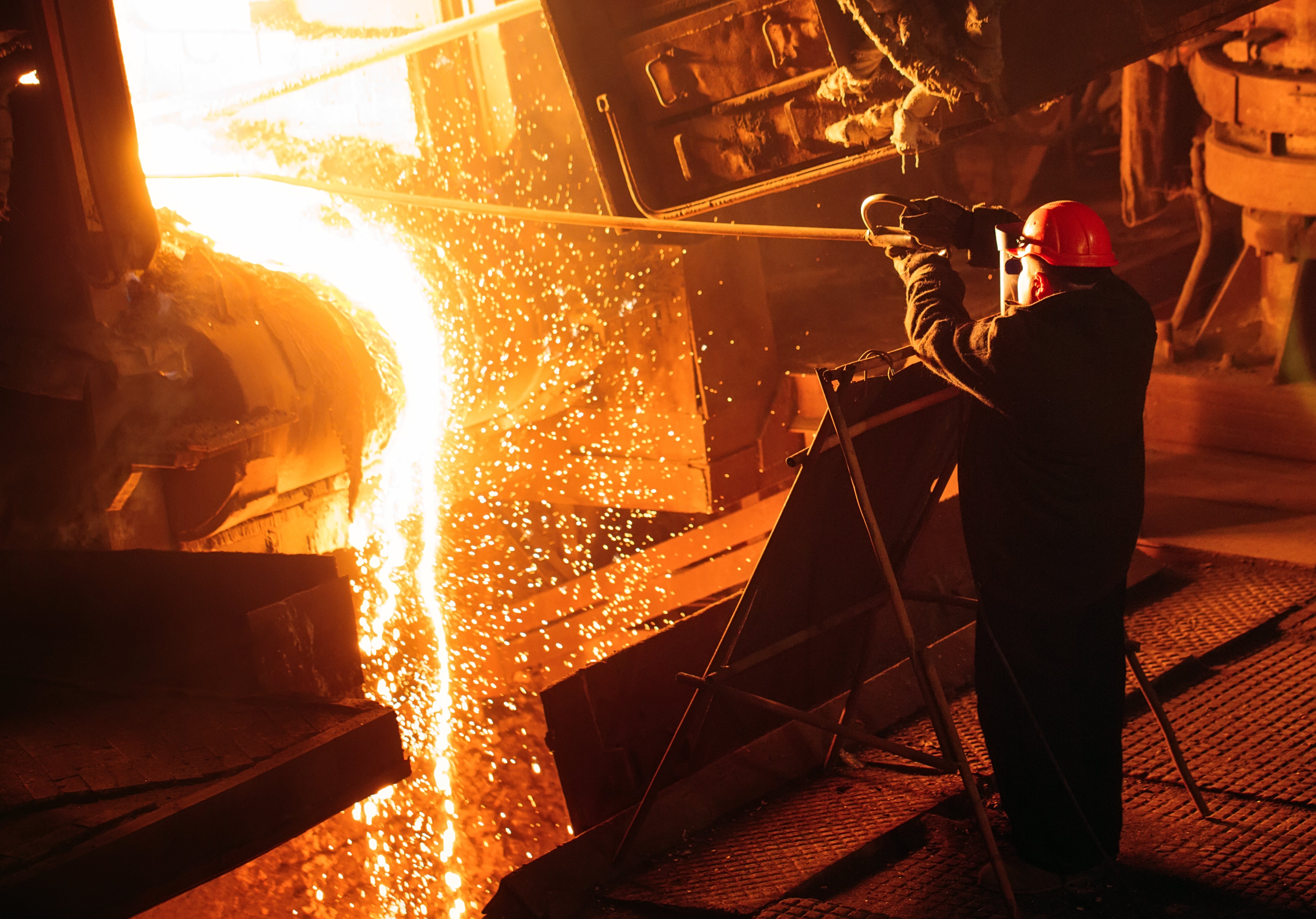 Steel production is a leading cause of greenhouse gas emissions