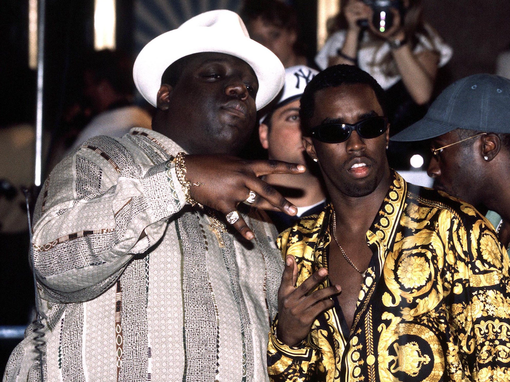 Biggie and Diddy together