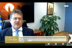 EU accuses Britain of failing to live up to Brexit agreement on Northern Ireland border