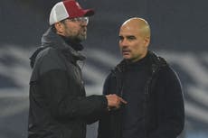 Manchester City boss Pep Guardiola expresses sympathy for Liverpool rival Jurgen Klopp