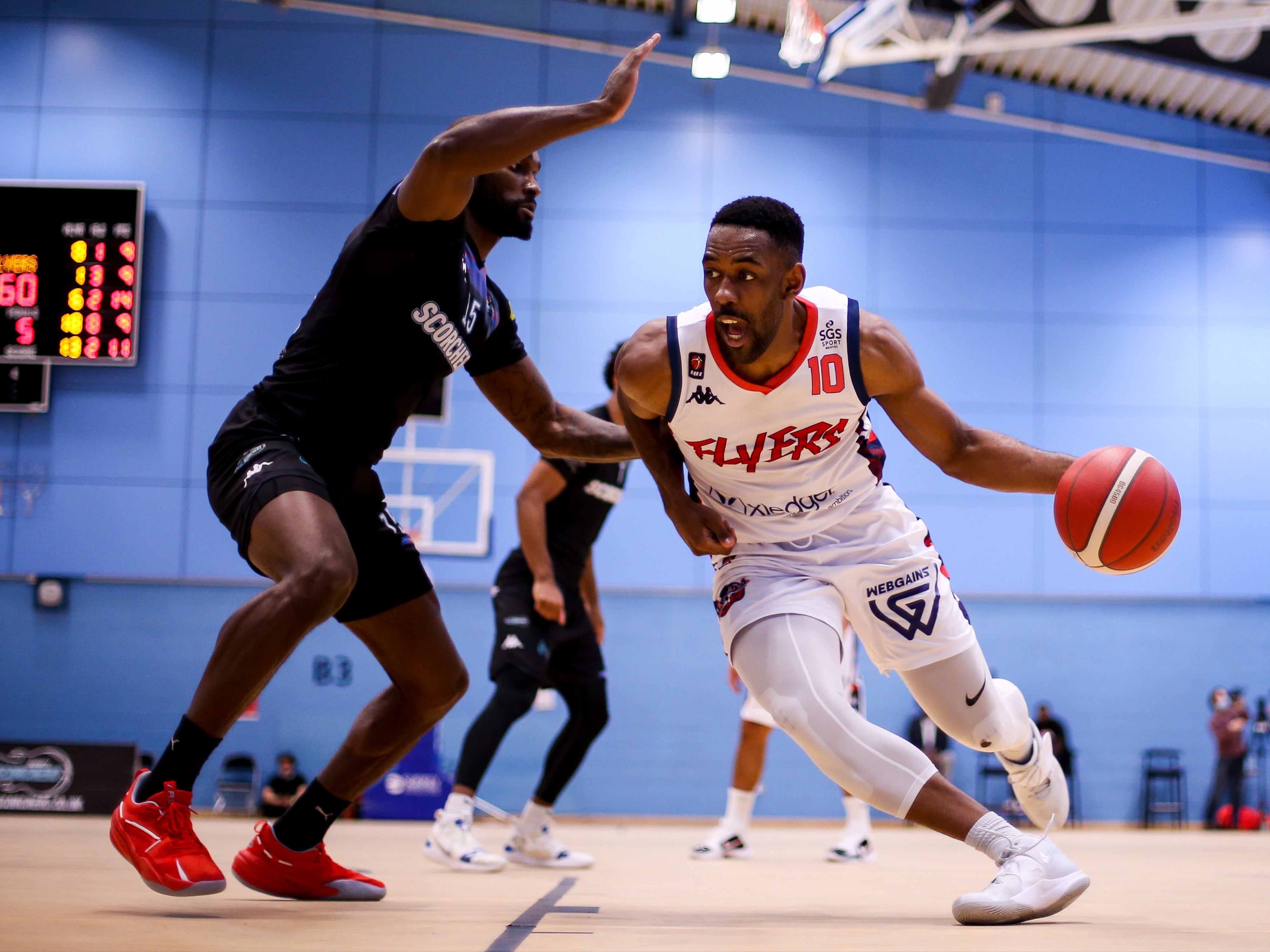 Raphell Thomas-Edwards of Bristol Flyers