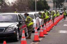 FEMA opens mass vaccine sites as bad weather hampers efforts